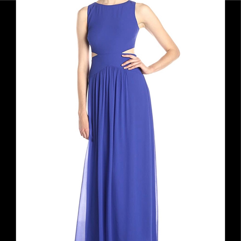 Nicole Miller Cut out Evening Gown Floor Length